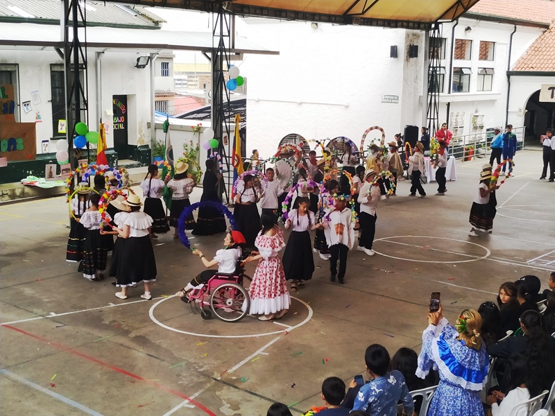 Niños en un espacio integrador e inclusivo