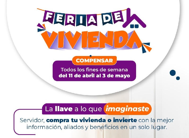 Entérate, llega la “Feria de Vivienda Compensar” 