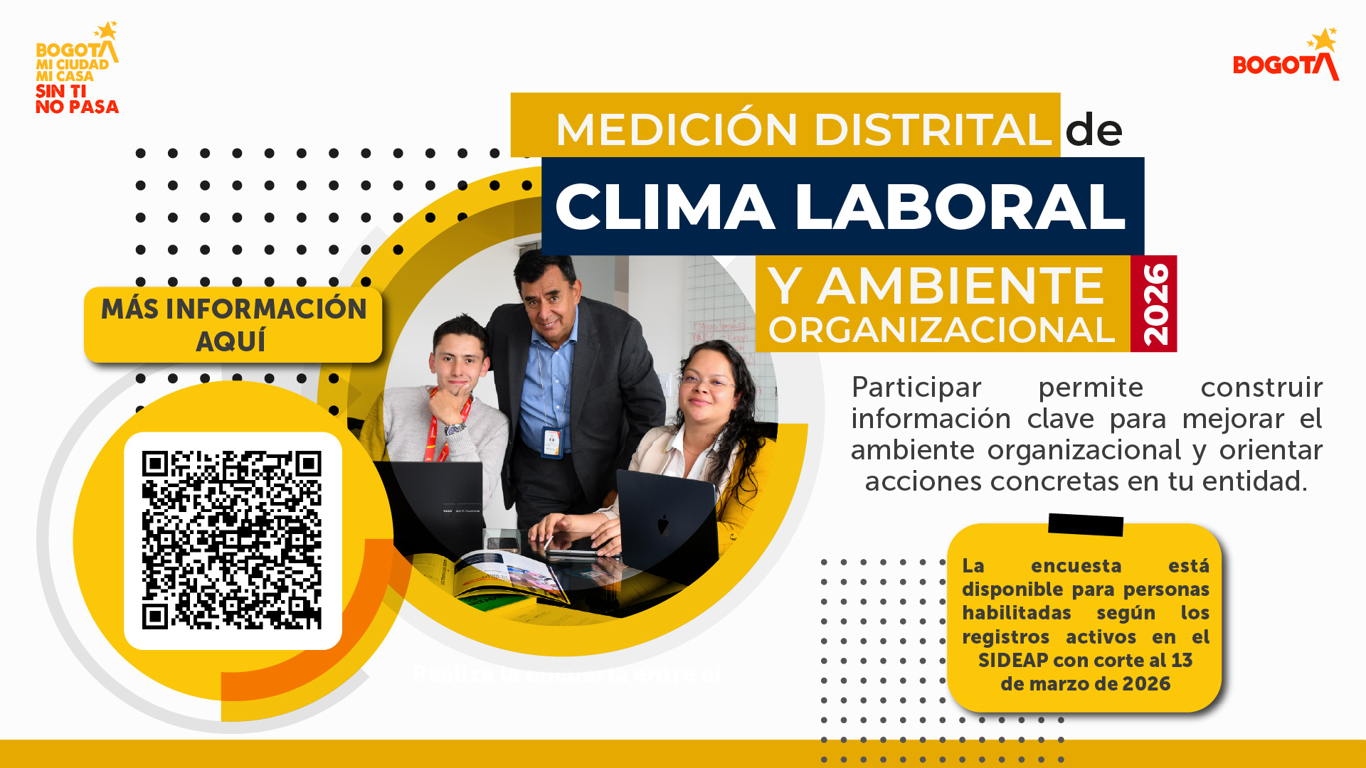 Participa en la medición que fortalecerá el clima laboral y ambiente organizacional 