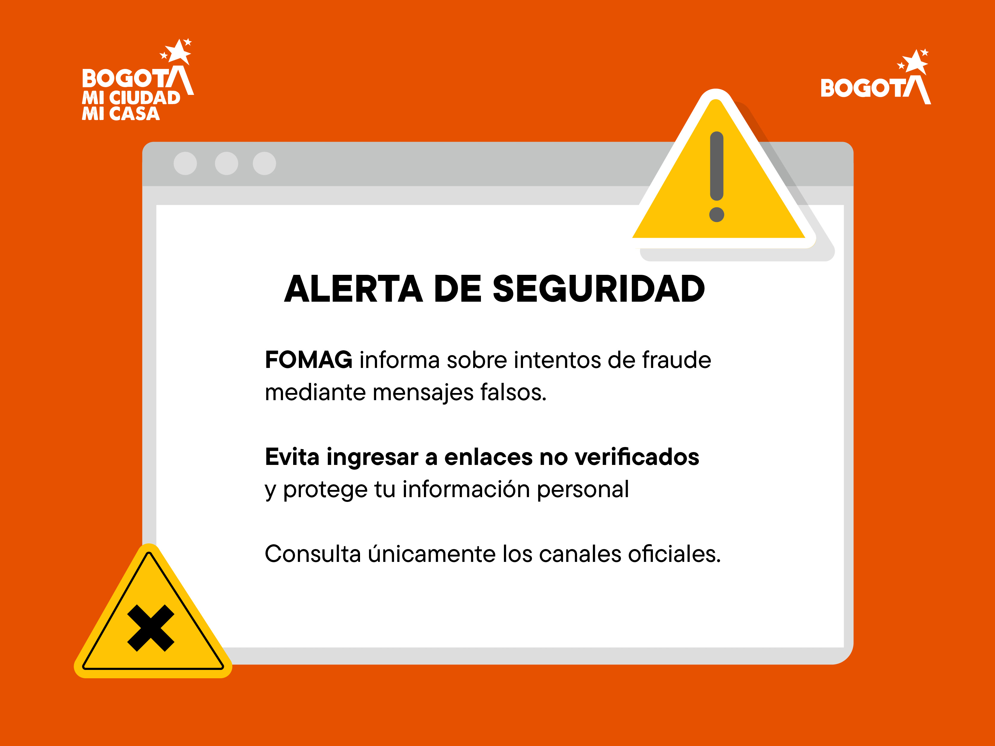 ¡Atención docentes y directivos docentes! FOMAG advierte sobre intentos de fraude digital