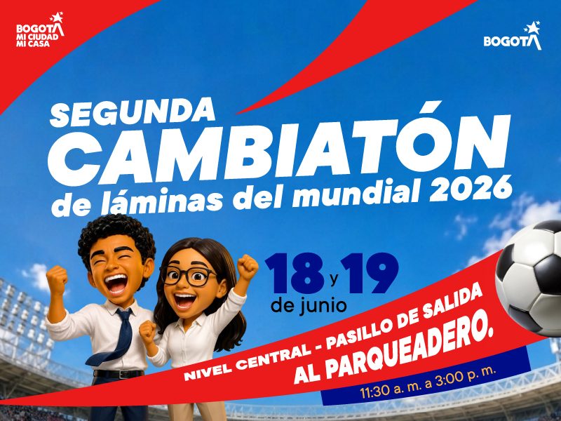 ¡Participa en la segunda cambiatón de láminas del mundial 2026!