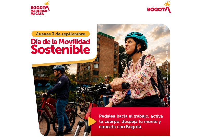 Este jueves 3 de septiembre súmate al ‘Día de la Movilidad Sostenible’