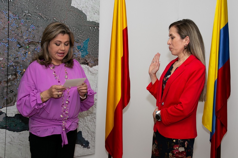 Posesión de Liliana Díaz 