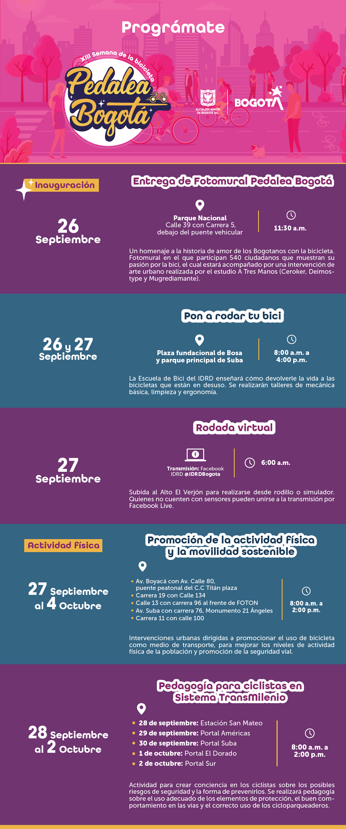 Cronograma de actividades