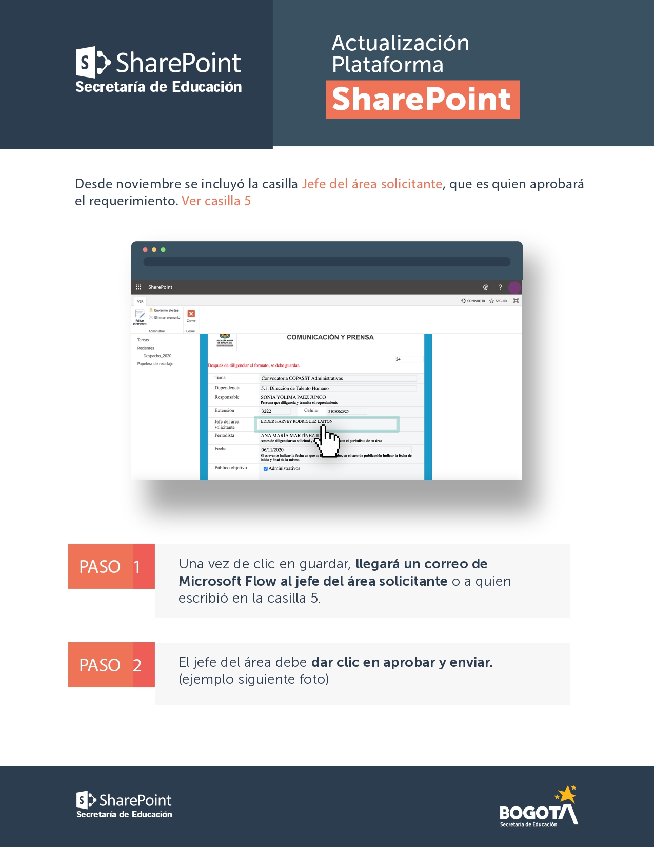Actualizacion plataforma SharePoint - OACP