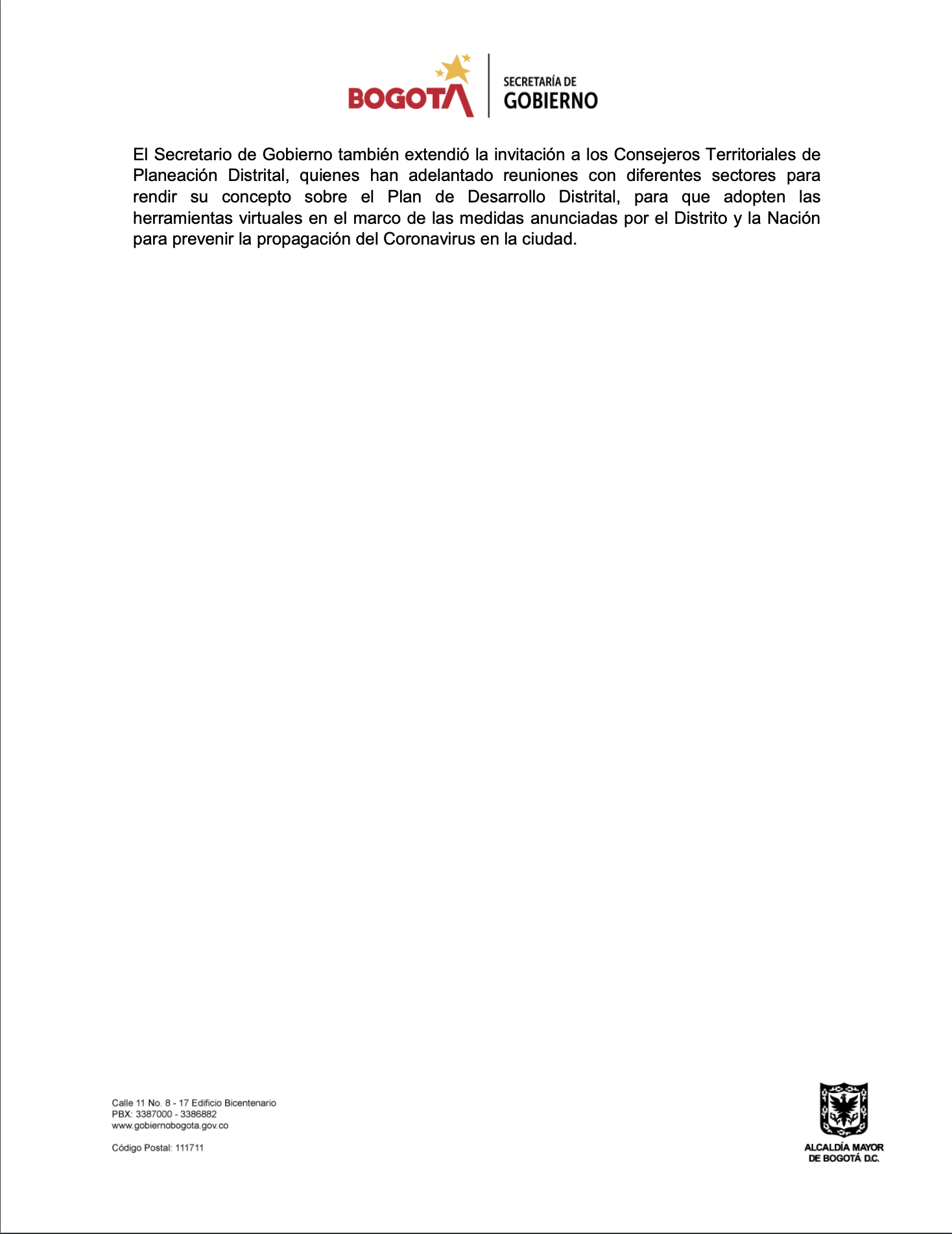 Comunicado parte 2
