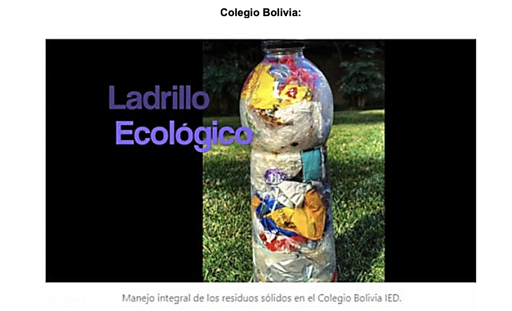 Botellas con papeles