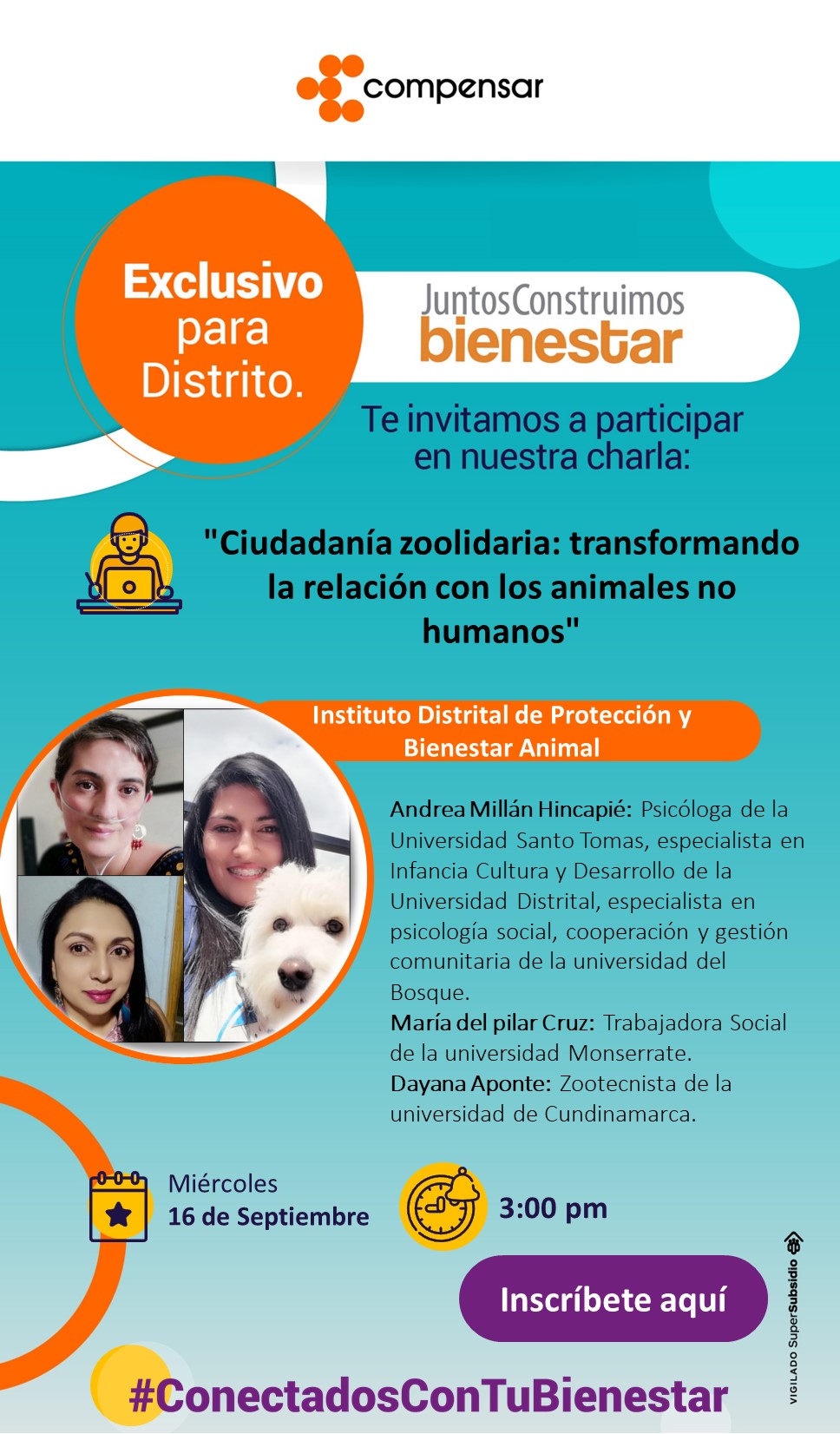Compensar - Charla ciudadanía Zoolidaria