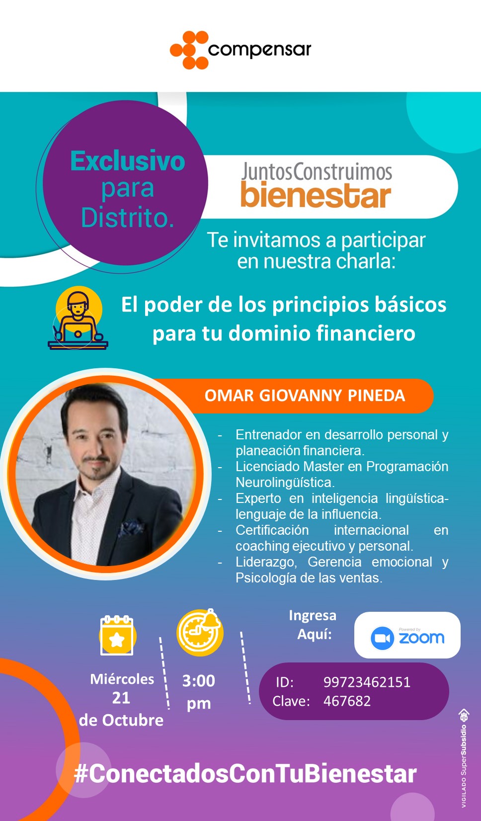 Compensar - Charla principios básicos dominio financiero