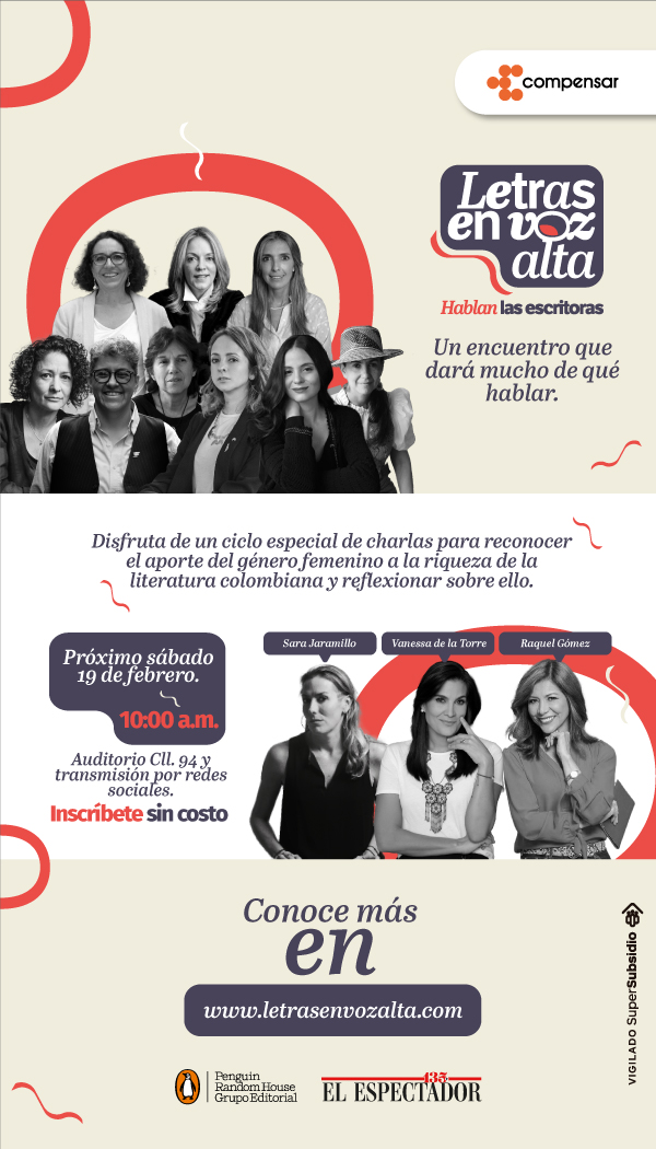 Compensar y la charla sobre el aporte de las mujeres a la literatura