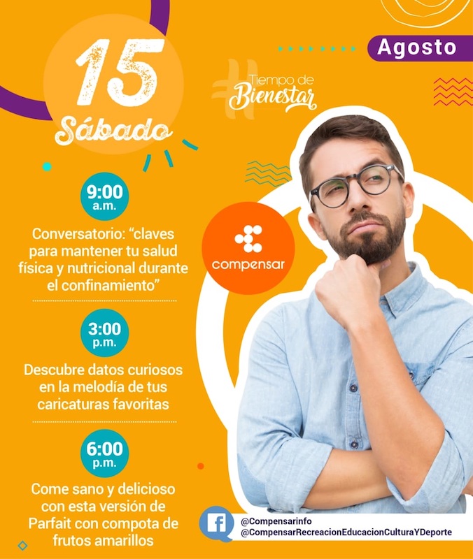 Compensar - Sábado 15 de agosto