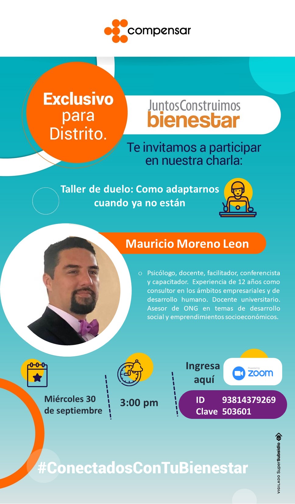 Compensar - charla manejo del duelo