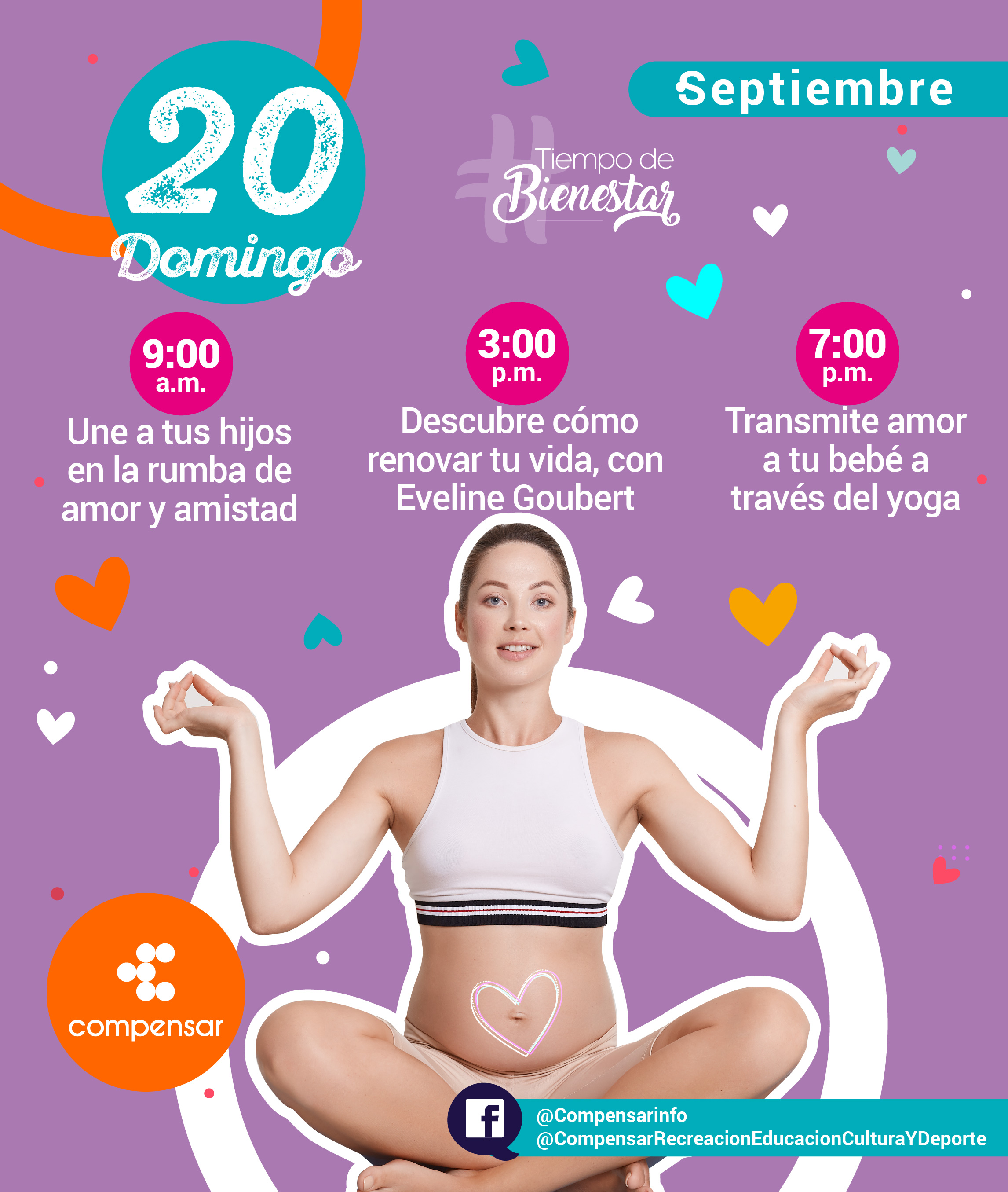 Compensar - domingo 20 de septiembre
