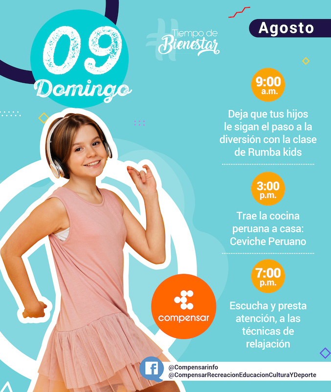 Compensar - domingo 9 de agosto