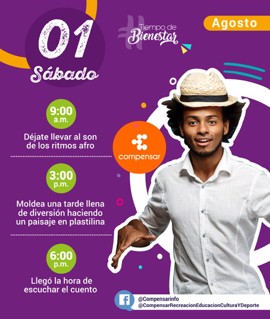 Compensar - sábado 1º de agosto