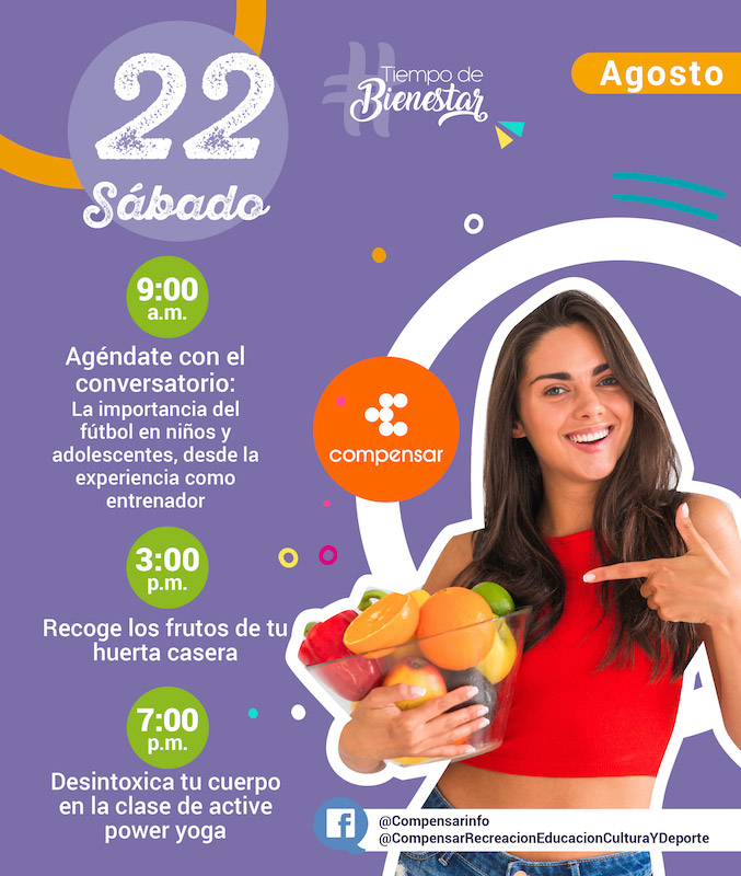 Compensar - sábado 22 de agosto