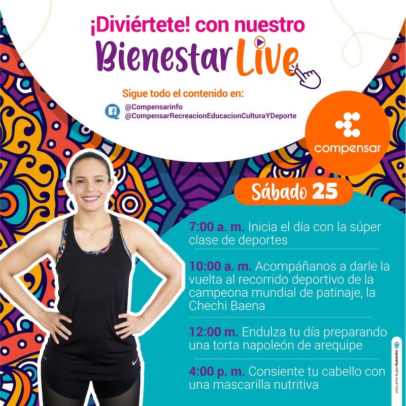 Compensar - sábado 25 de julio