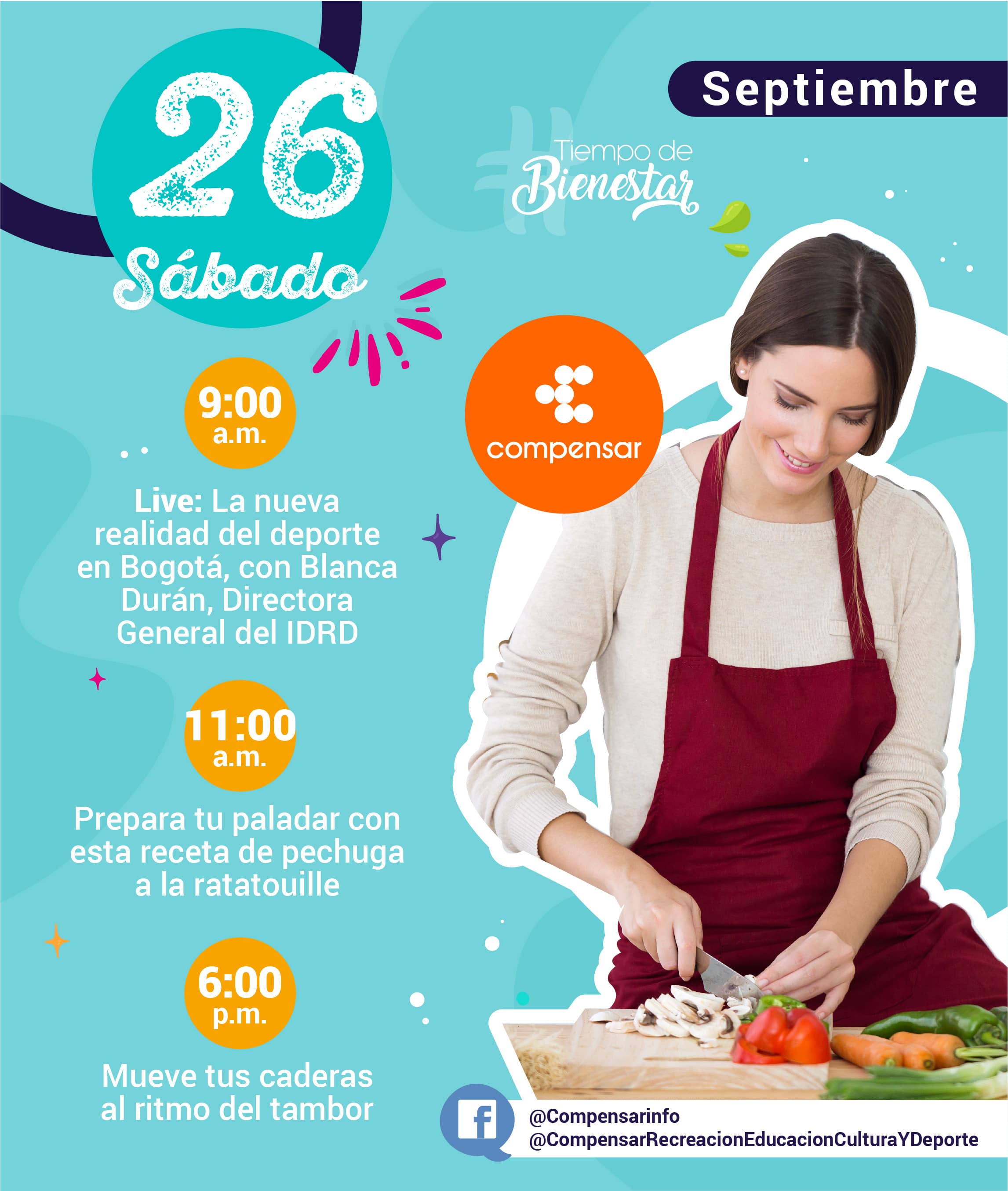 Compensar - sábado 26 de septiembre