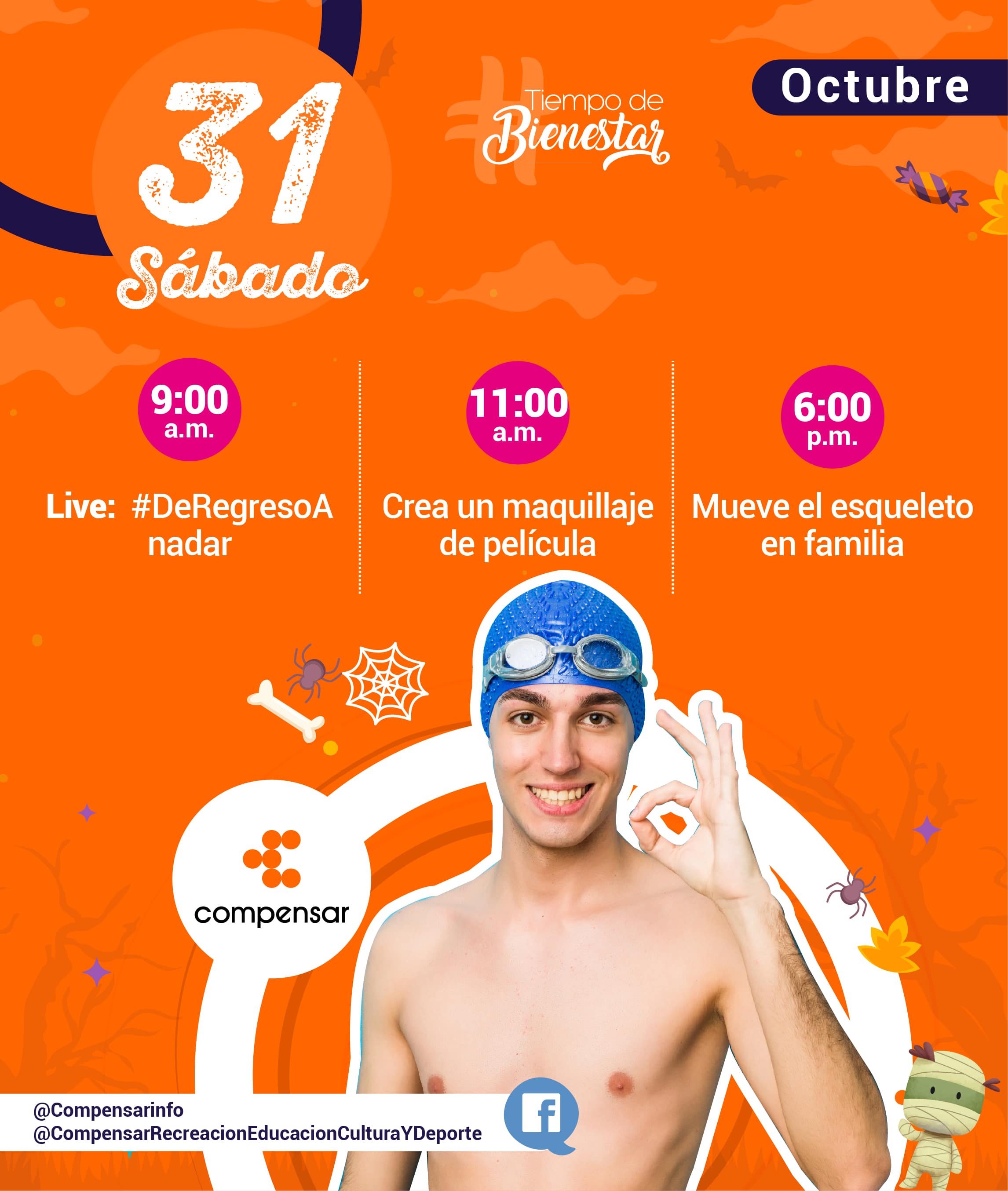 Compensar - sábado 31 de octubre