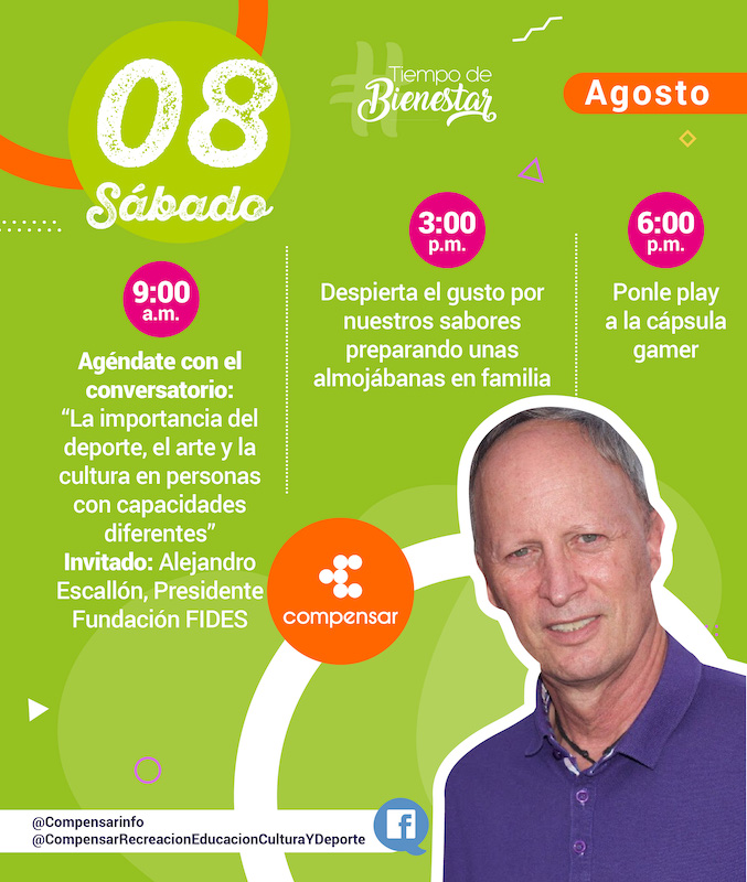 Compensar - sabado 8 de agosto