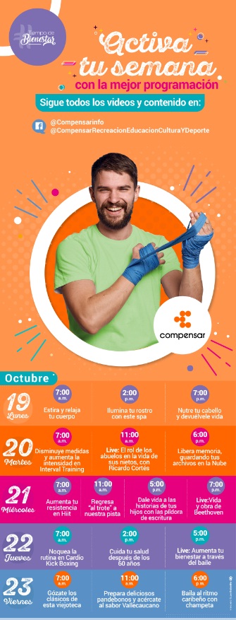 Compensar - semana del 19 al 25 de octubre