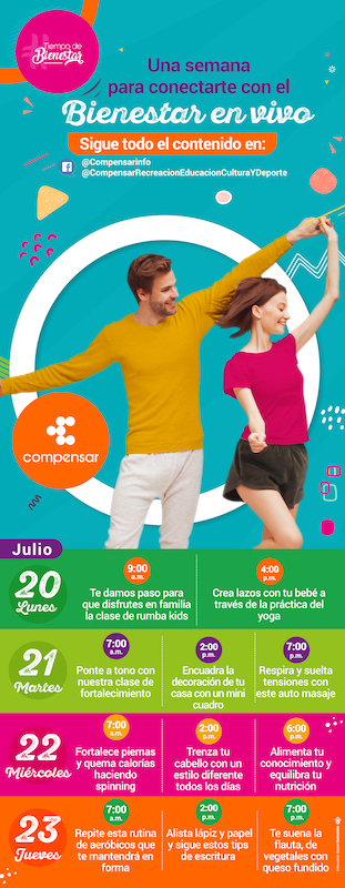 semana del 20 al 25 de julio