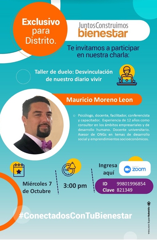 Compensar - taller de duelo desvinculacion diario vivir