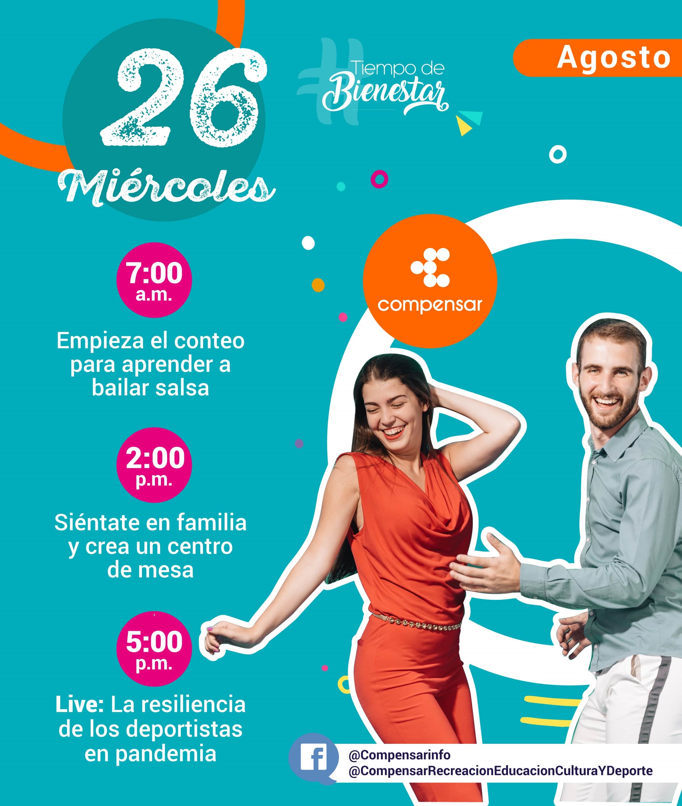 Compensar miércoles