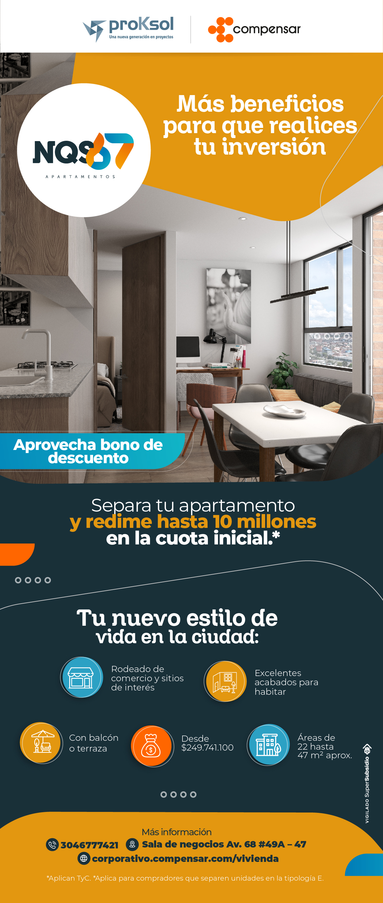 Compensar vivienda