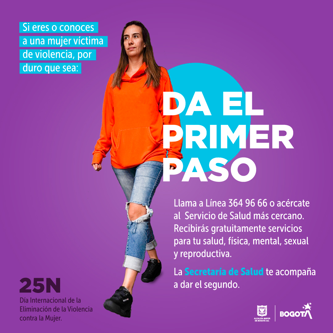 Da el primer paso