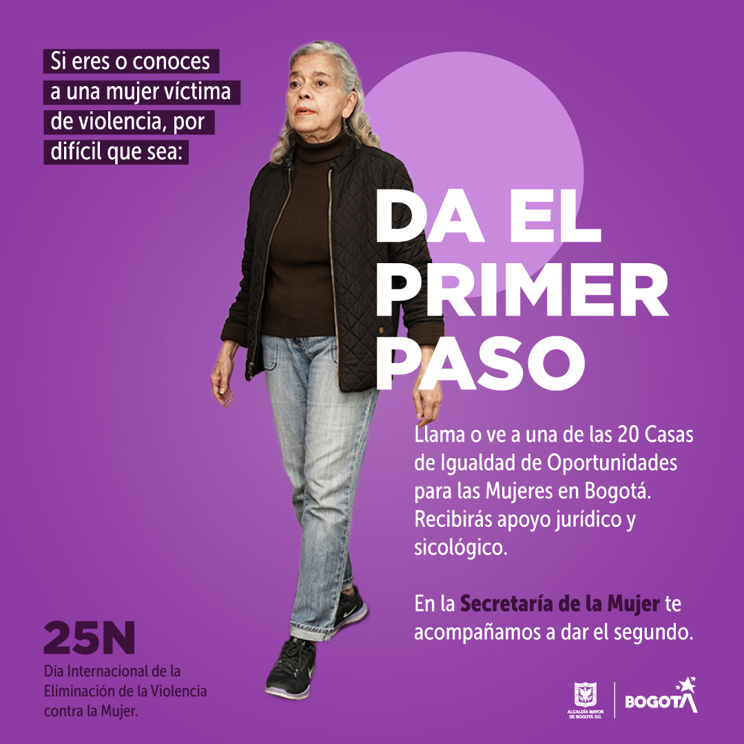 Da el primer paso