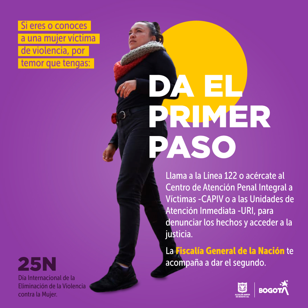 Da el primer paso