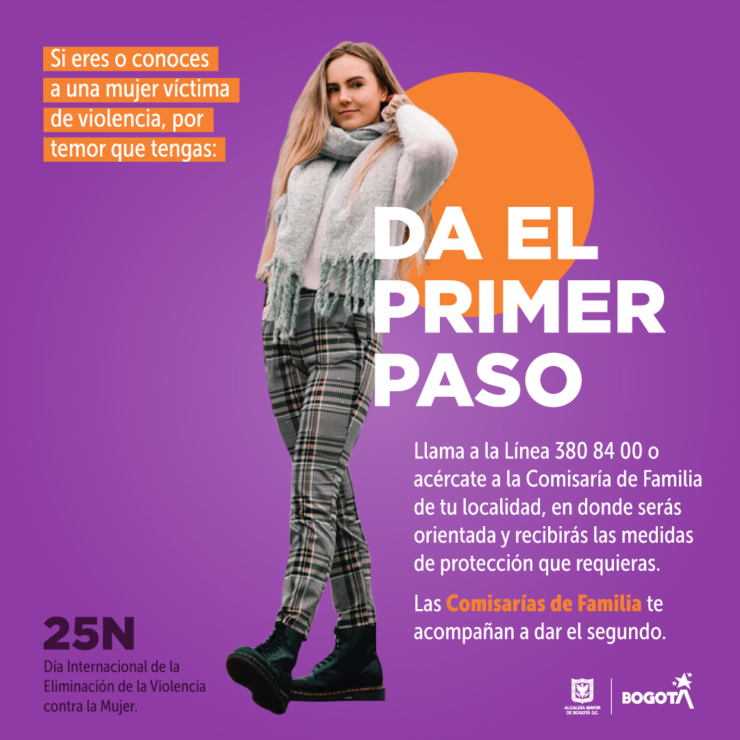 Da el primer paso
