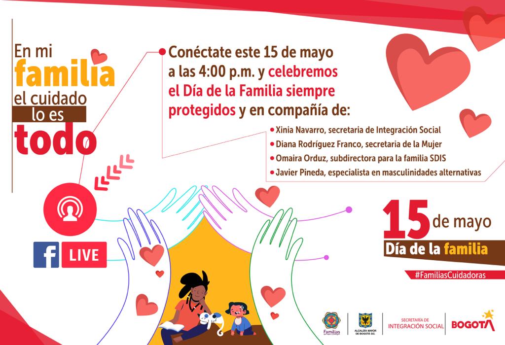 Día de la familia, conéctate en Facebook live