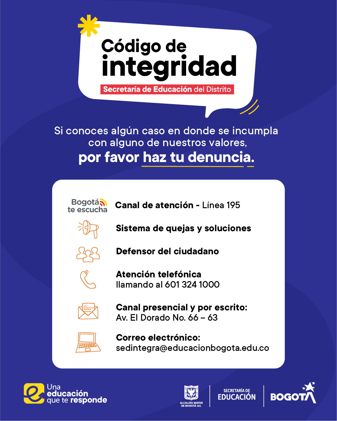 Código de integridad