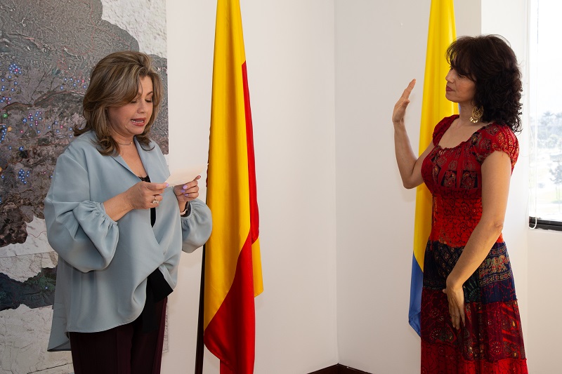 Posesión de Luz Maribel Paez