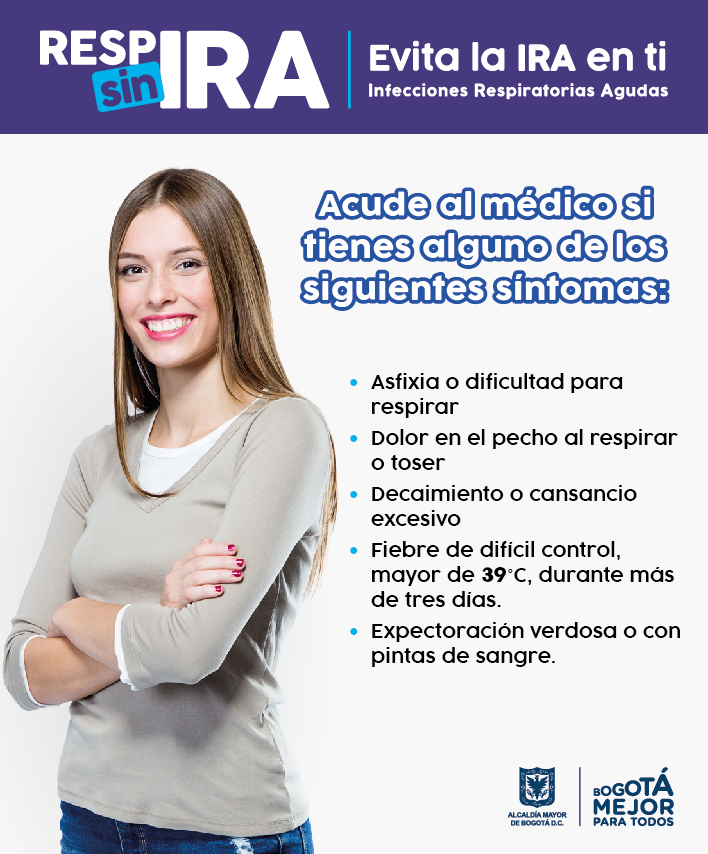 Afiche sobre respira sin ira