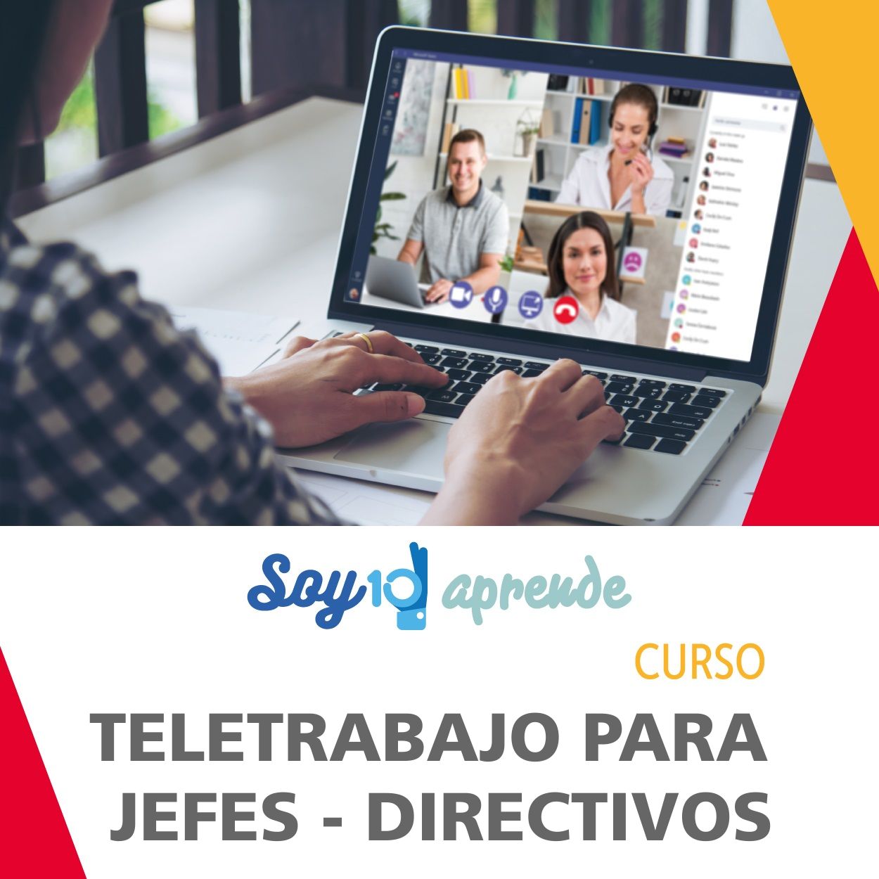 Soy 10 aprende - curso teletrabajo jefes y directivos