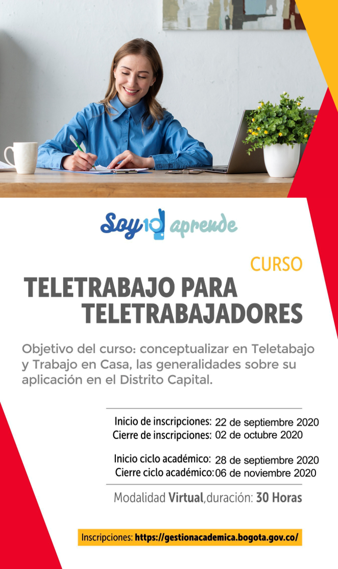 Soy 10 aprende - curso teletrabajo para teletrabajadores