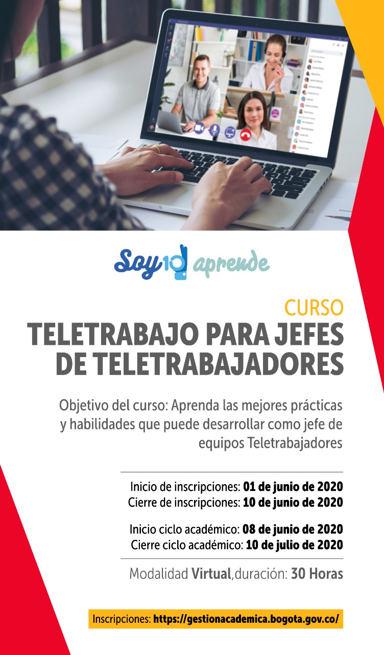 Soy 10 aprende junio - teletrabajo