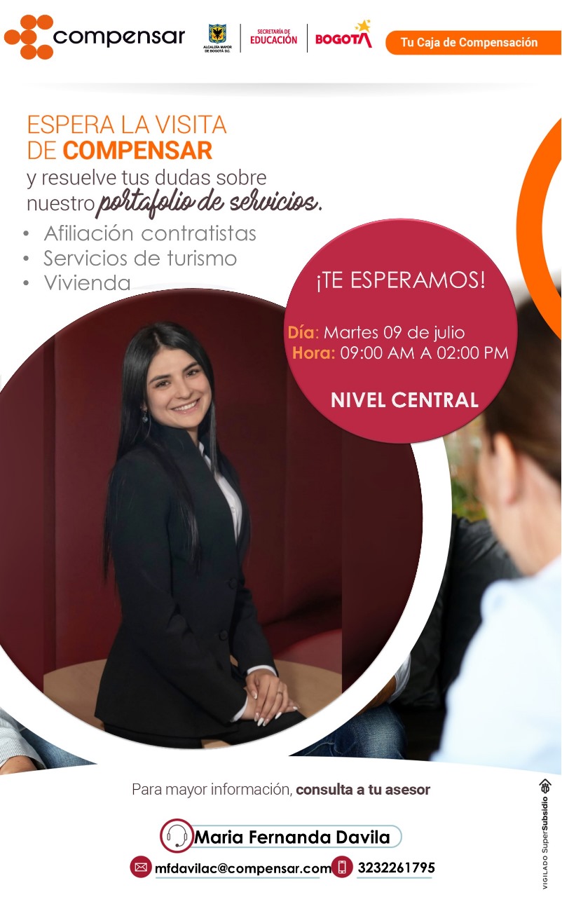 Compensar lleva su portafolio de servicios a la SED