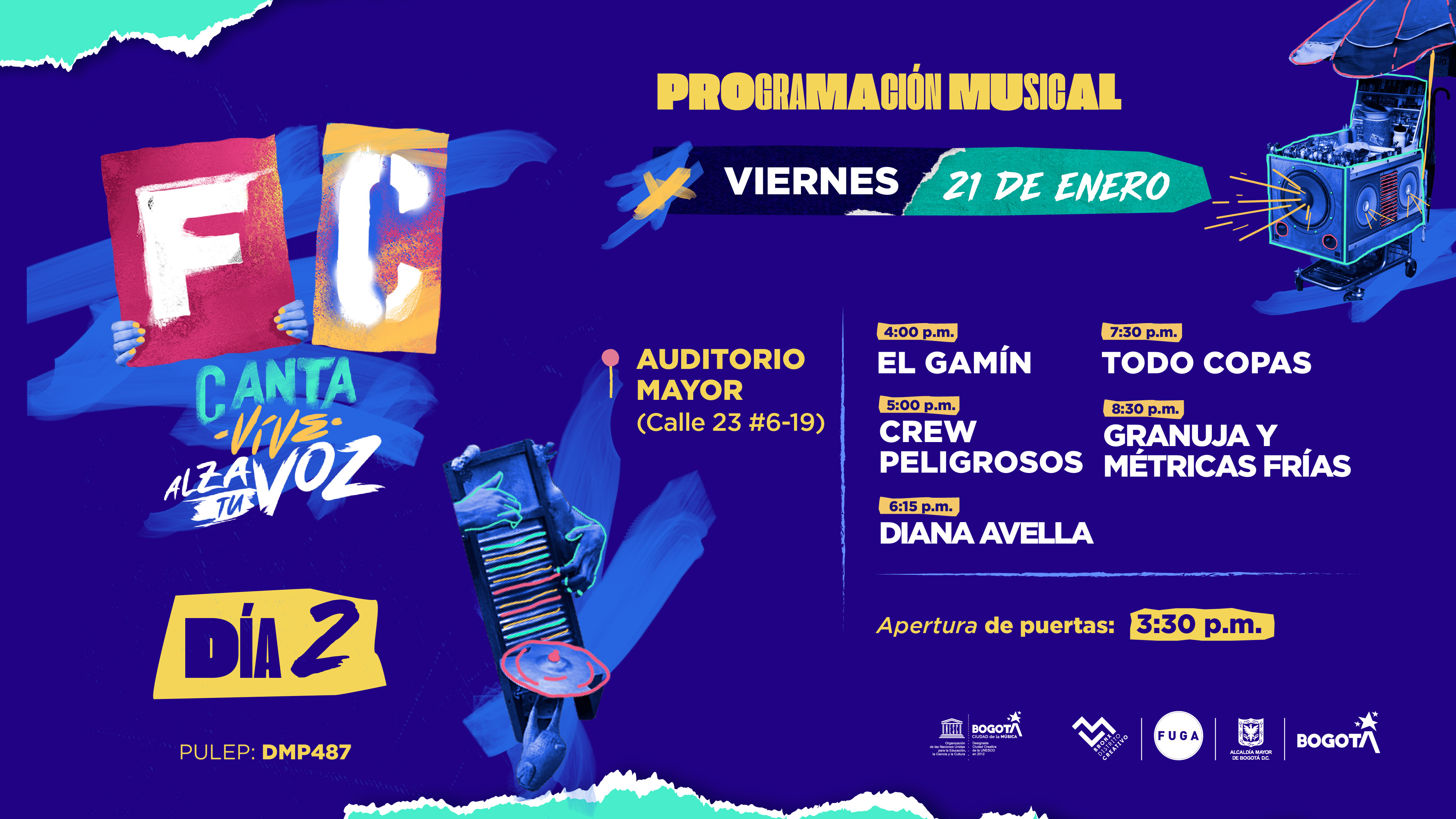 programacion musical día 2 