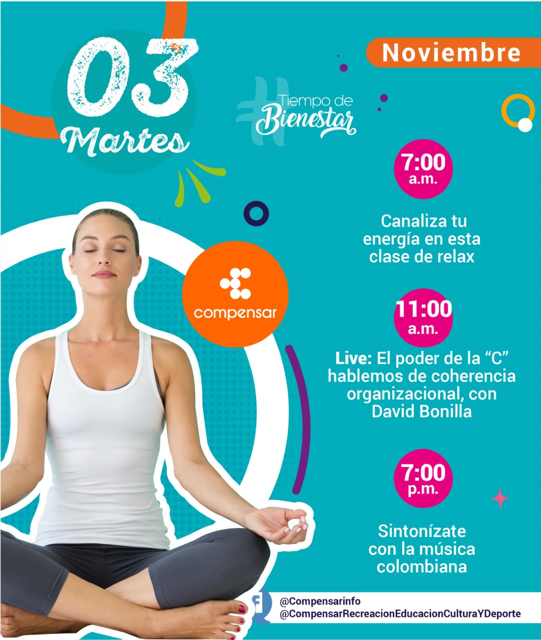 Programación martes