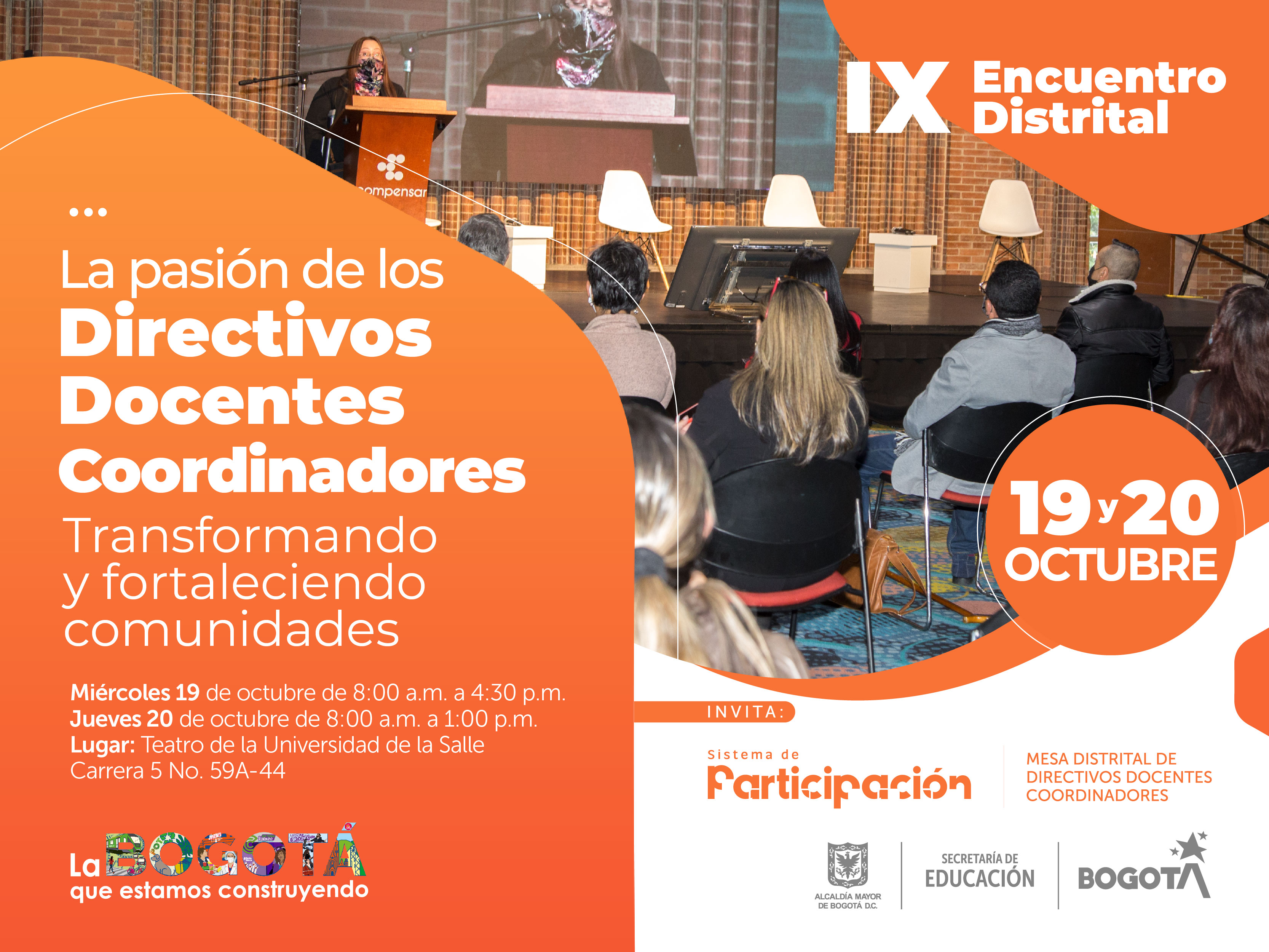 Ya viene el IX Encuentro Distrital de directivos docentes y coordinadores