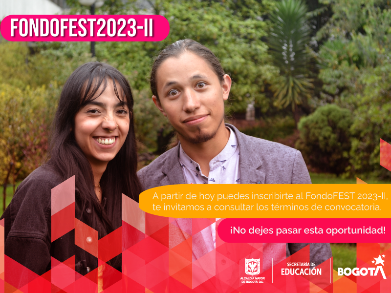Nueva convocatoria #FEST2023-II para jóvenes de la capital del país