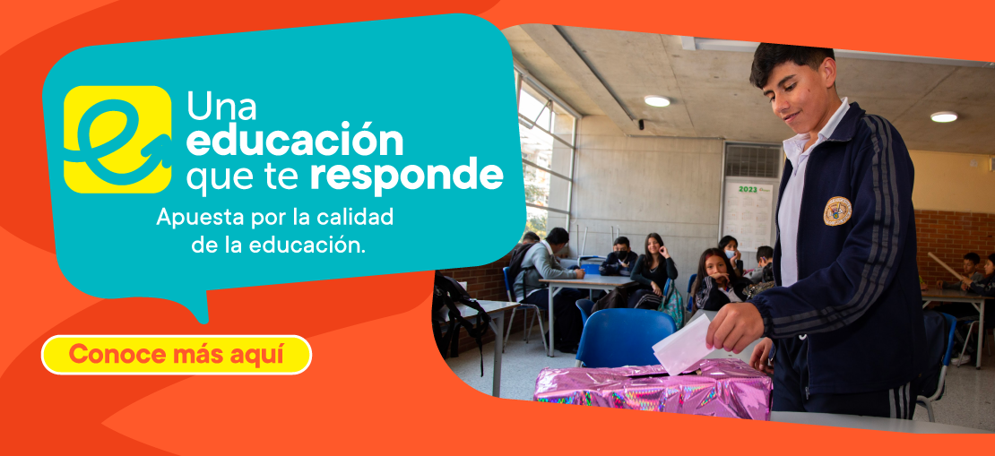 Apuesta por la calidad de la educación.