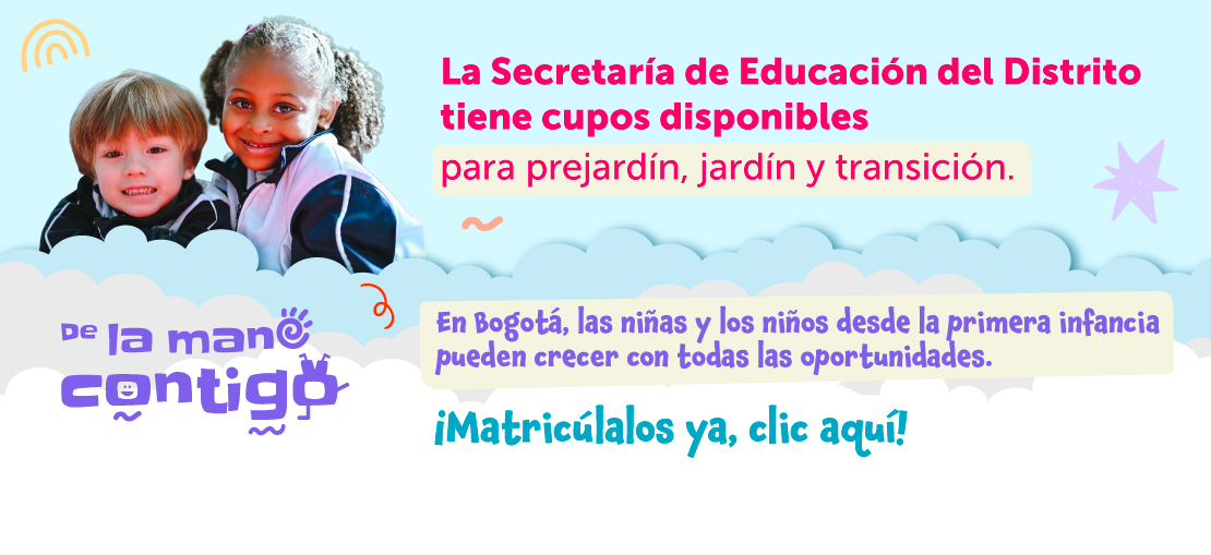 Cupos disponibles para prejardín, jardín y transición.