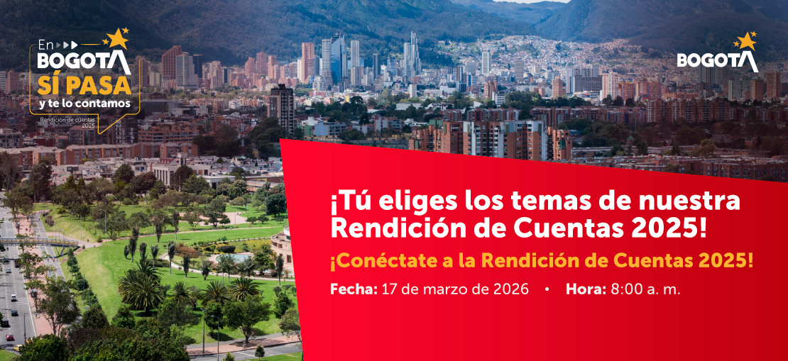 ¡Tú eliges los temas de nuestra Rendición de Cuentas 2025!