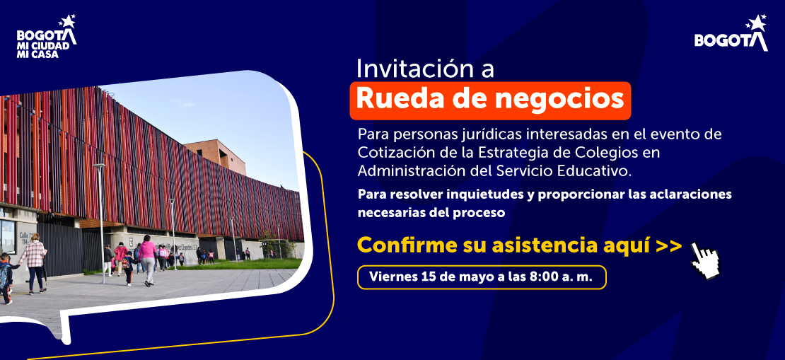 Invitación a Rueda de negocios 