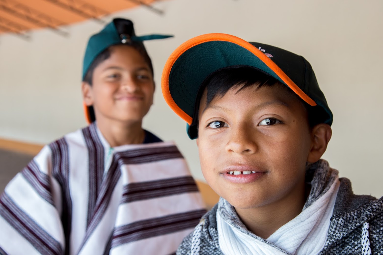 Niñas y niños indígenas, de los colegios públicos, vivieron una experiencia ancestral en la reserva natural en Tocancipá